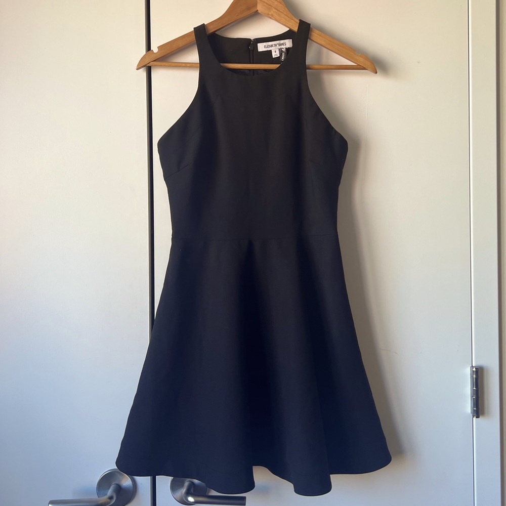 Black skater dress